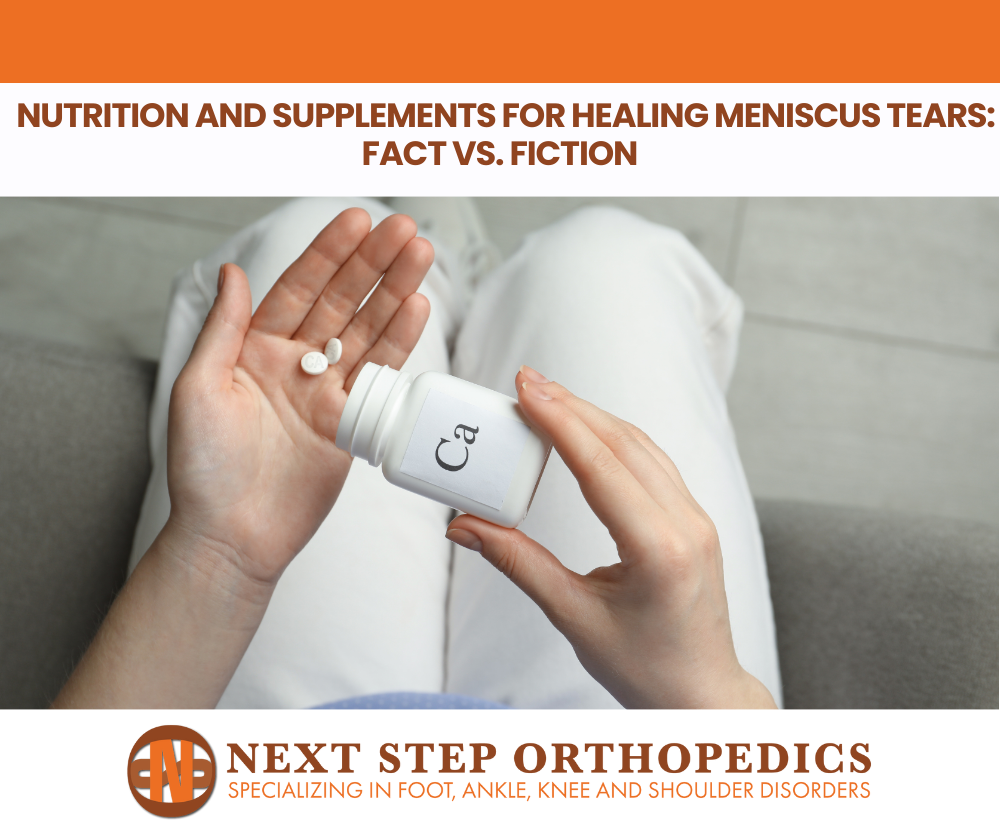 Nutrition and Supplements for Healing Meniscus Tears Fact vs. Fiction